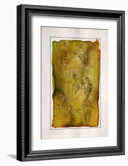 In the Land of Hungry Gods-Orlando DiMatteo-Framed Collectable Print