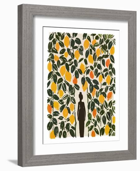 In the Lemon Garden-Treechild-Framed Photographic Print