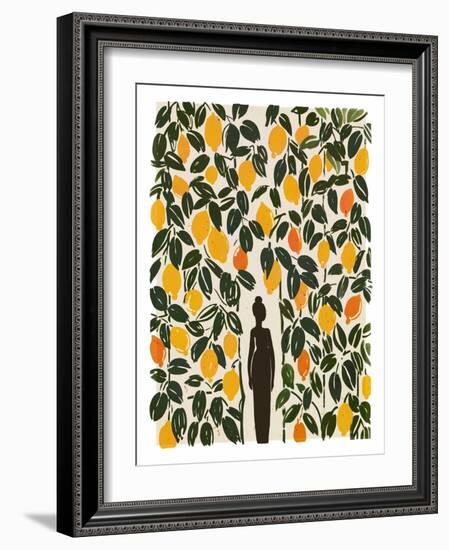 In the Lemon Garden-Treechild-Framed Photographic Print