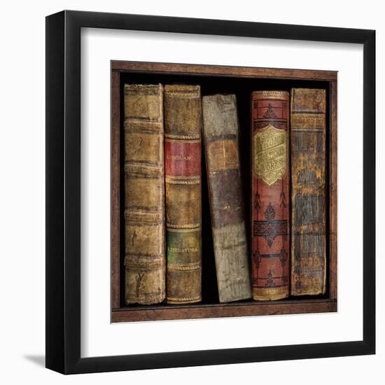 In The Library I-Russell Brennan-Framed Art Print