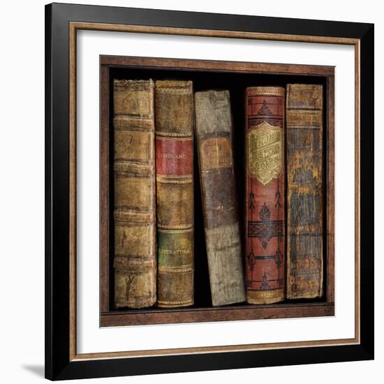 In The Library I-Russell Brennan-Framed Art Print