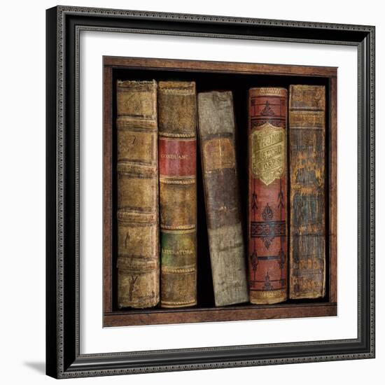 In The Library I-Russell Brennan-Framed Art Print