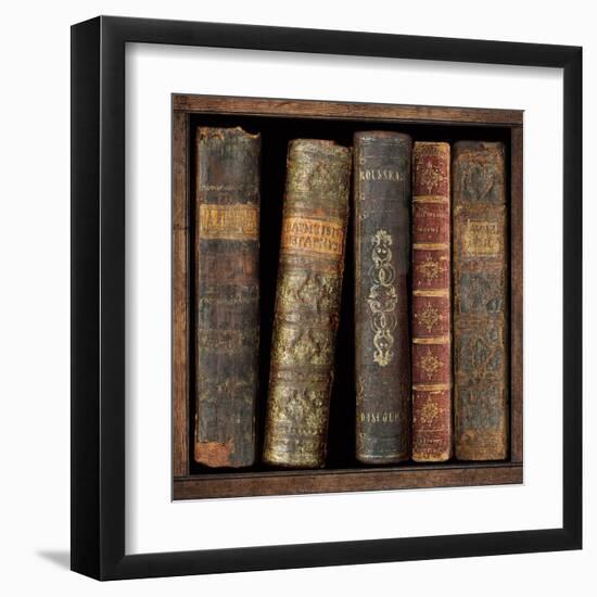 In The Library II-Russell Brennan-Framed Art Print