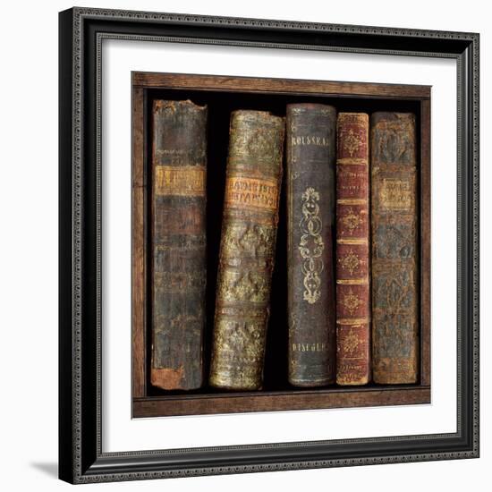 In The Library II-Russell Brennan-Framed Art Print