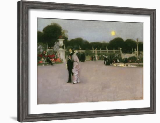 In the Luxembourg Gardens, 1879-John Singer Sargent-Framed Art Print