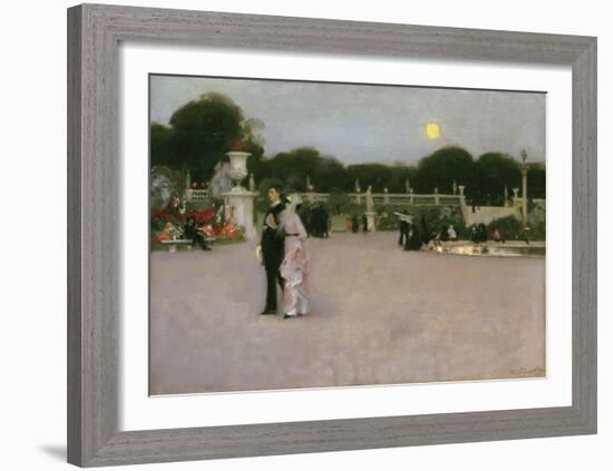 In the Luxembourg Gardens, 1879-John Singer Sargent-Framed Art Print