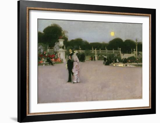 In the Luxembourg Gardens, 1879-John Singer Sargent-Framed Art Print