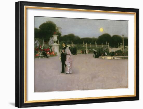 In the Luxembourg Gardens, 1879-John Singer Sargent-Framed Art Print