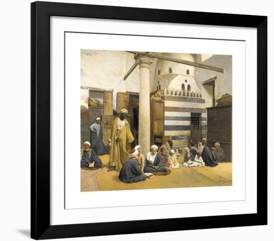 In the Madrasa-Ludwig Deutsch-Framed Premium Giclee Print