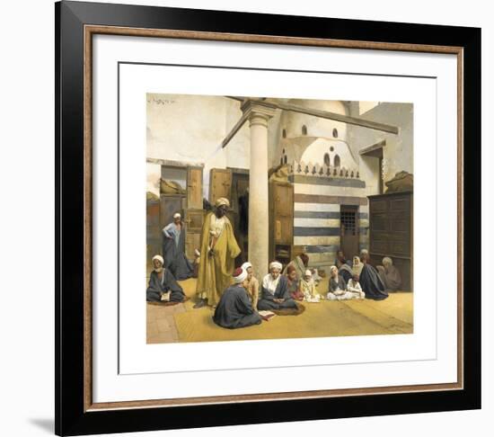 In the Madrasa-Ludwig Deutsch-Framed Premium Giclee Print