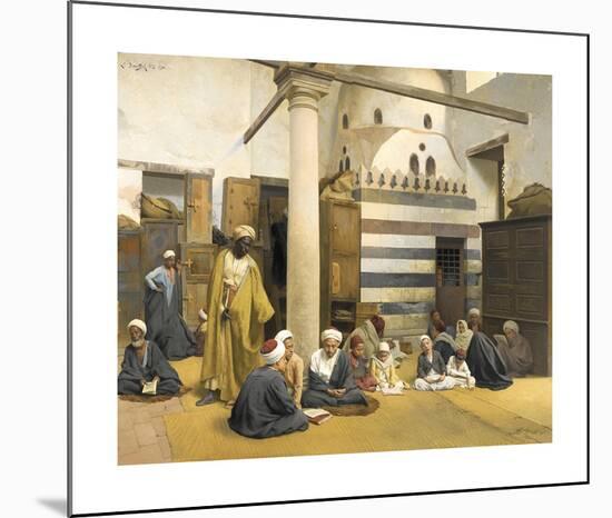 In the Madrasa-Ludwig Deutsch-Mounted Premium Giclee Print