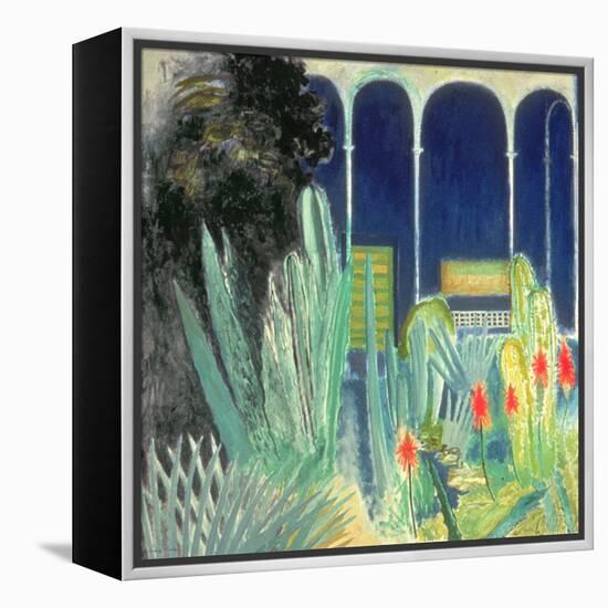 In the Majorelle Gardens-David Alan Redpath Michie-Framed Premier Image Canvas