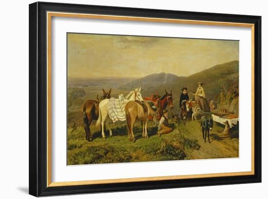 In the Malvern Hills, 1858-Friedrich Wilhelm Keyl-Framed Giclee Print