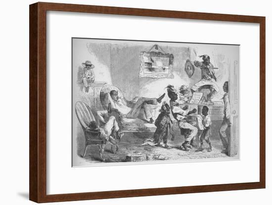 'In the mansion of Robert W Barnwell at Beaufort, North Carolina', c1860, (1938)-Unknown-Framed Giclee Print