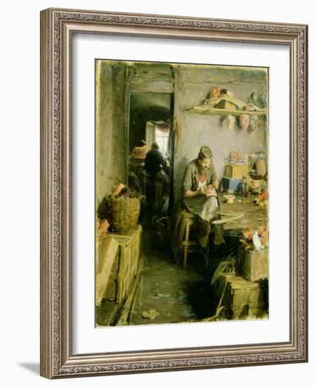 In the Mask Studio, 1897-Abram Efimovich Arkhipov-Framed Giclee Print