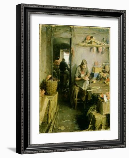 In the Mask Studio, 1897-Abram Efimovich Arkhipov-Framed Giclee Print