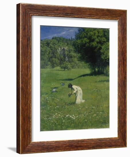 In the Meadow, 1876-Hans Thoma-Framed Giclee Print