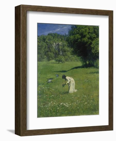 In the Meadow, 1876-Hans Thoma-Framed Giclee Print