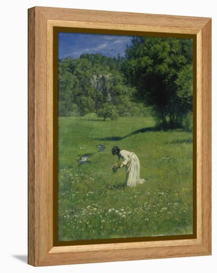 In the Meadow, 1876-Hans Thoma-Framed Premier Image Canvas