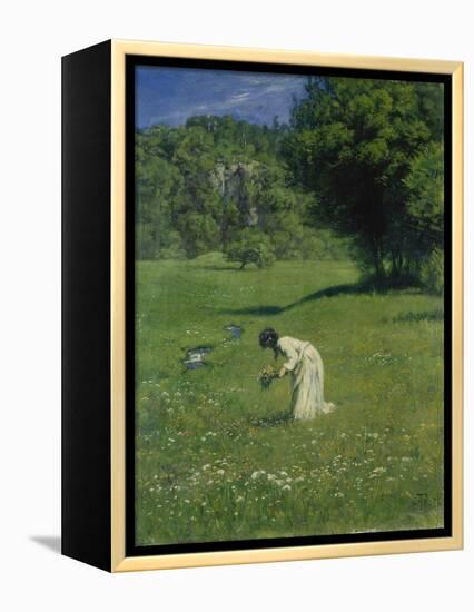 In the Meadow, 1876-Hans Thoma-Framed Premier Image Canvas