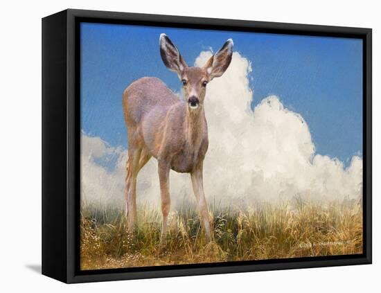 In the Meadow I-Chris Vest-Framed Stretched Canvas