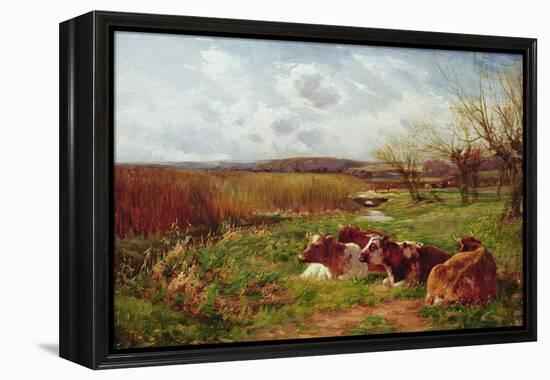 In the Meadow-Charles James Adams-Framed Premier Image Canvas