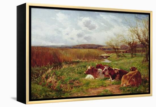 In the Meadow-Charles James Adams-Framed Premier Image Canvas