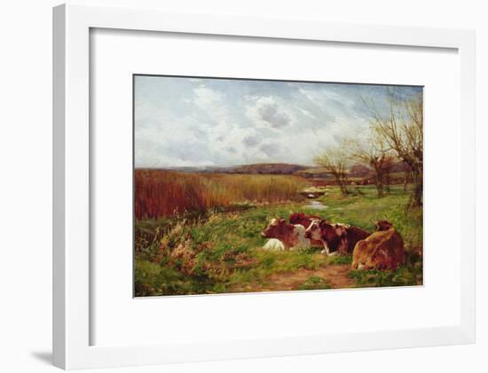 In the Meadow-Charles James Adams-Framed Giclee Print