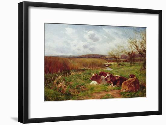 In the Meadow-Charles James Adams-Framed Giclee Print