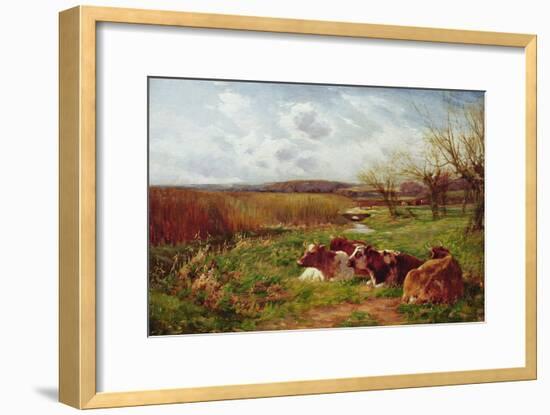 In the Meadow-Charles James Adams-Framed Giclee Print