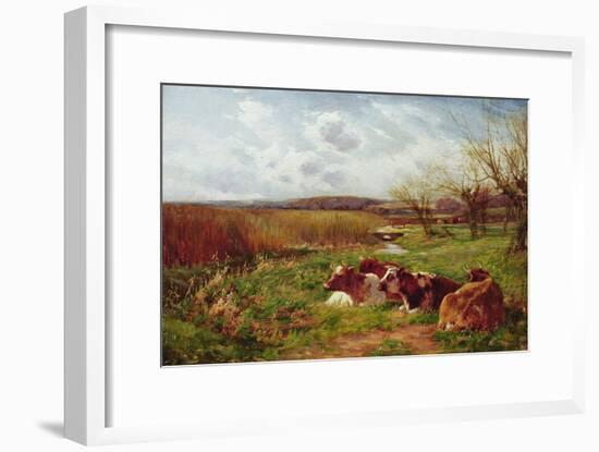 In the Meadow-Charles James Adams-Framed Giclee Print