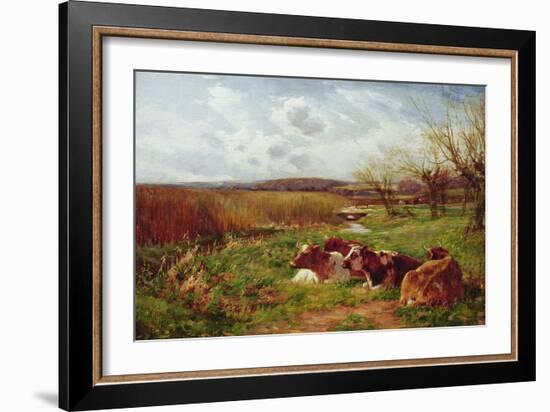 In the Meadow-Charles James Adams-Framed Giclee Print