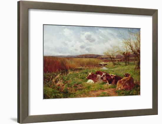 In the Meadow-Charles James Adams-Framed Giclee Print