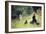 In the Meadow-Berthe Morisot-Framed Art Print