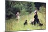 In the Meadow-Berthe Morisot-Mounted Art Print