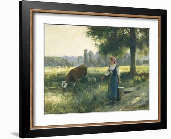 In the Meadow-Julien Dupre-Framed Giclee Print