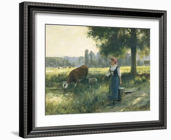 In the Meadow-Julien Dupre-Framed Giclee Print