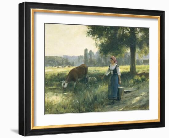 In the Meadow-Julien Dupre-Framed Giclee Print