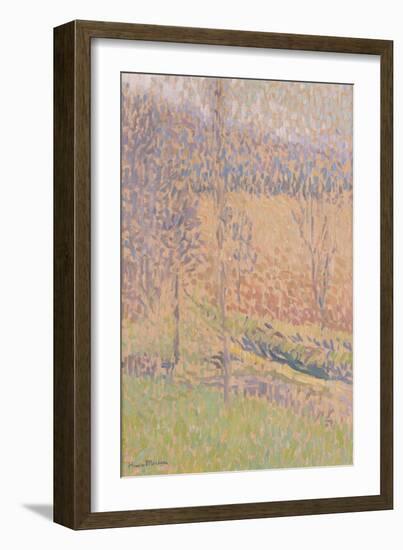 In the Mist, C.1890-1910 (Oil on Canvas)-Henri Martin-Framed Giclee Print