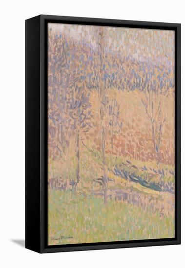 In the Mist, C.1890-1910 (Oil on Canvas)-Henri Martin-Framed Premier Image Canvas