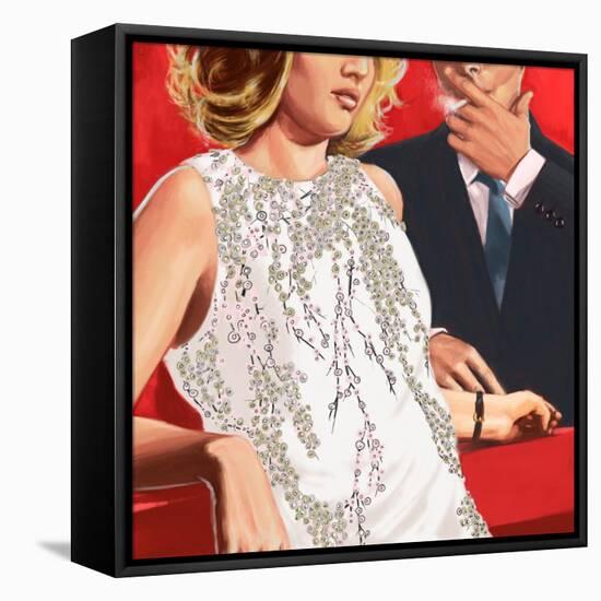 In the Mood for Love-Alexander Grahovsky-Framed Stretched Canvas