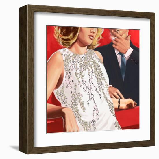 In the Mood for Love-Alexander Grahovsky-Framed Art Print