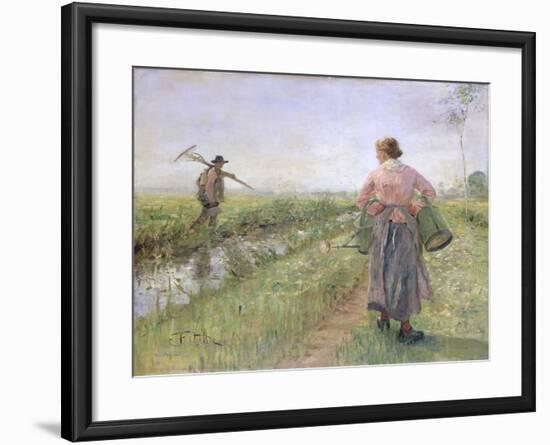 In the Morning, 1889-Fritz von Uhde-Framed Giclee Print