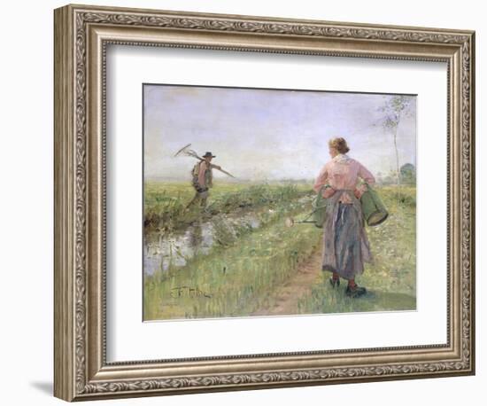 In the Morning, 1889-Fritz von Uhde-Framed Giclee Print