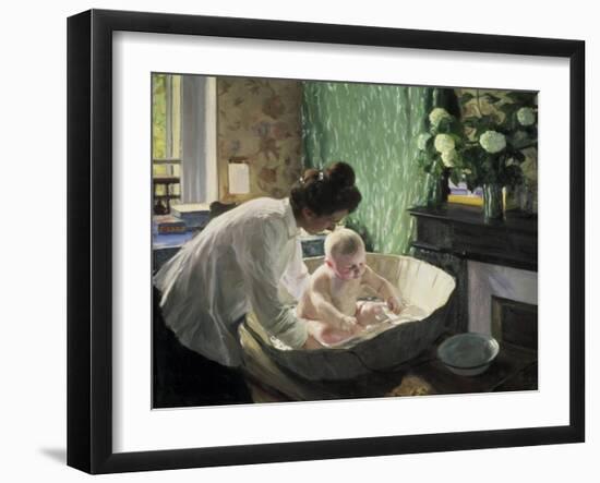 In the Morning-Boris Kustodiyev-Framed Giclee Print