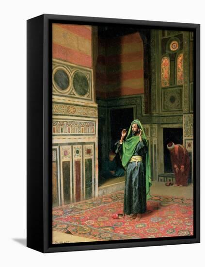 In the Mosque-Ludwig Deutsch-Framed Premier Image Canvas
