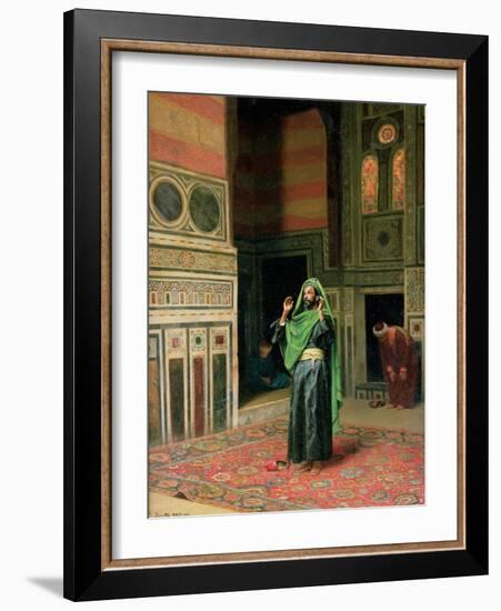 In the Mosque-Ludwig Deutsch-Framed Giclee Print