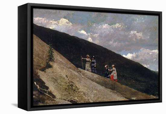 In The Mountains-Winslow Homer-Framed Premier Image Canvas