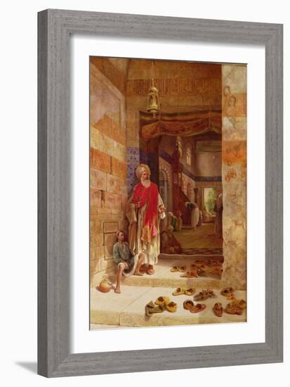 In the Name of the Prophet, Alms! 1877-Charles Robertson-Framed Giclee Print