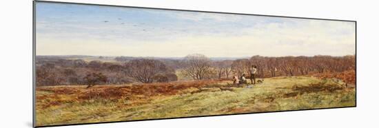 In the New Forest, Hampshire (Oil on Canvas)-Heywood Hardy-Mounted Giclee Print